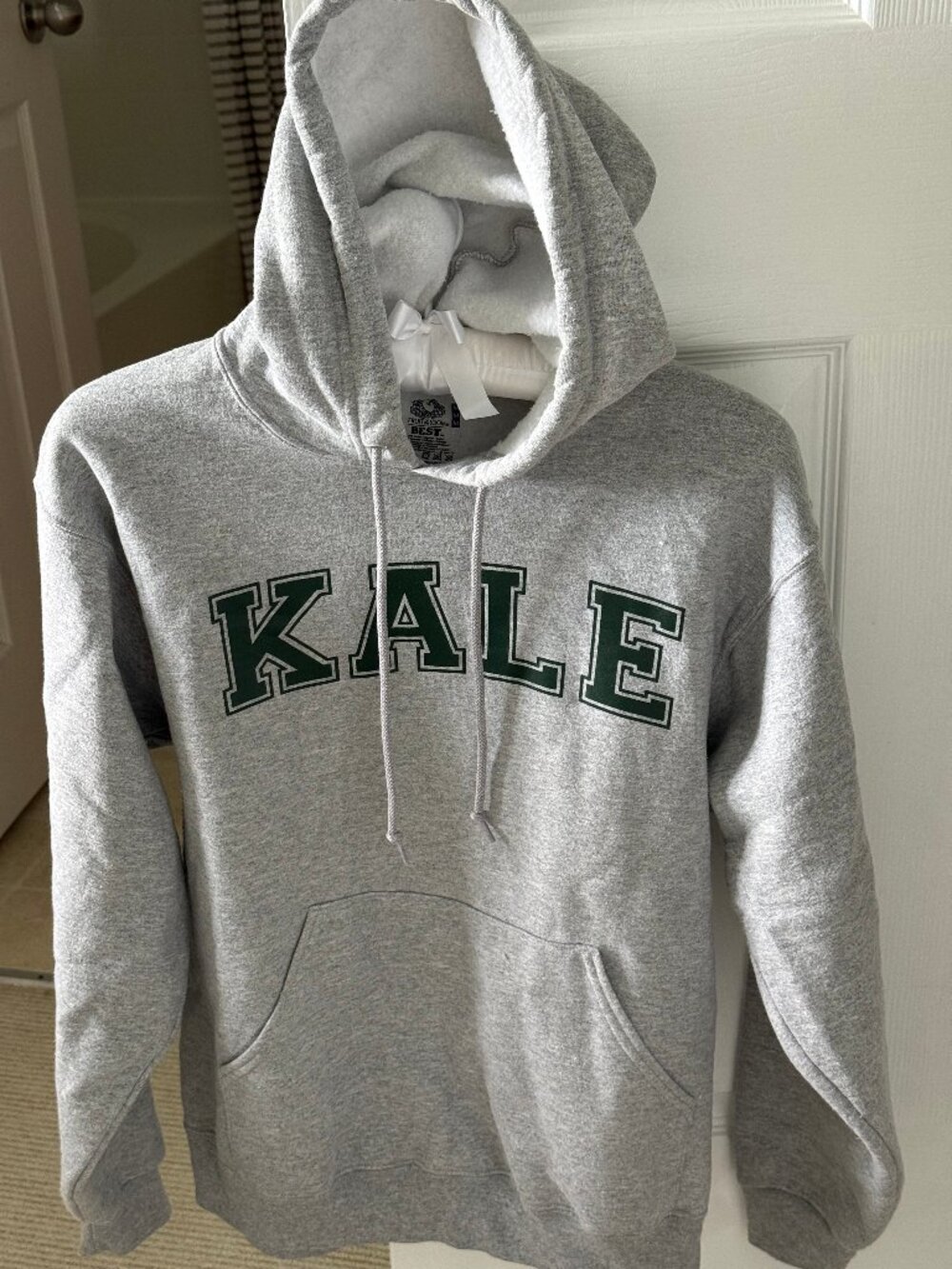 FRUIT OF THE LOOM Kale Hoodie Sweatshirt - Picture 4 of 6